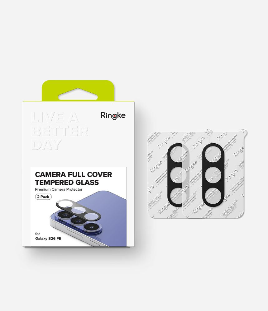 Ringke Samsung Galaxy S26 FE Kameran linssinsuojus Full Cover 2-pack