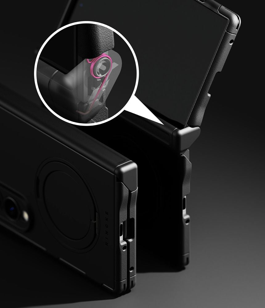 Ringke Samsung Galaxy Z Fold 8 Kuori Alles MagSafe Musta