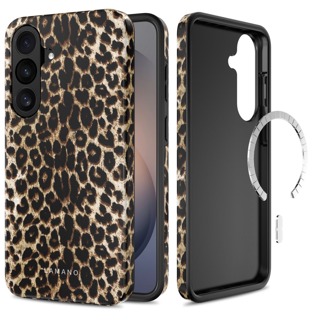 Tech-Protect Samsung Galaxy S26 FE Kuori Lamano MagSafe Leopard