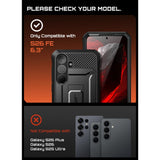 Supcase Samsung Galaxy S26 FE Kuori Unicorn Beetle Pro Musta