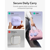 ESR AirPods 4/5 Kuori Pulse FlickLock HaloLock Violetti