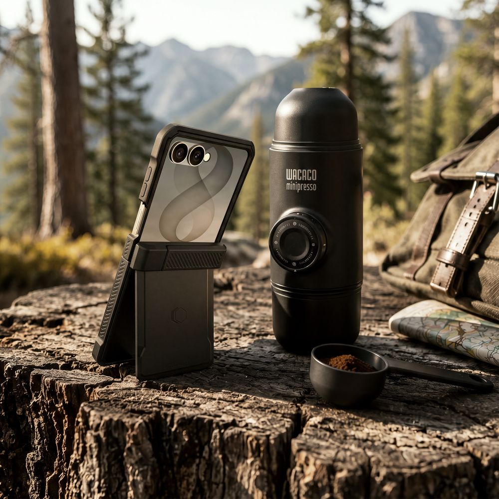 Tech-Protect Samsung Galaxy Z Flip 8 Kuori Kevlar Pro Musta