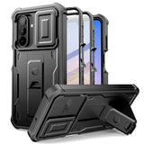 Tech-Protect Samsung Galaxy A17/A18 Kuori Kevlar Cam+ Musta