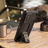 Tech-Protect Samsung Galaxy A17/A18 Kuori Kevlar Cam+ Musta