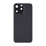 iPhone 15 Pro Max Takalasi magneetilla ja kameralinssillä - Musta Titaani