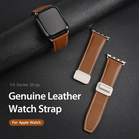 Dux Ducis Apple Watch 38/40/41/42mm Ranneke YA Series Ruskea