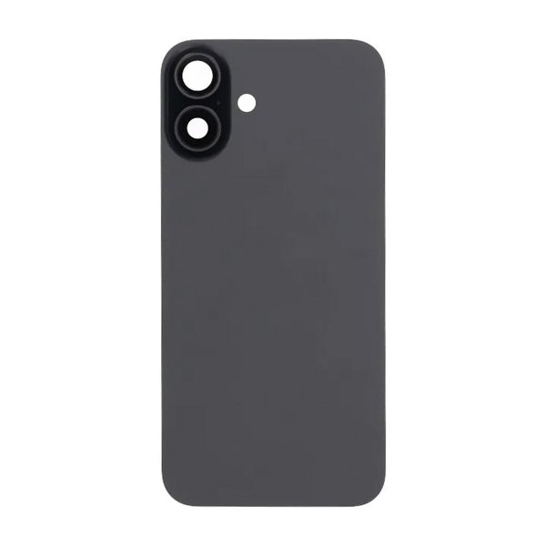 iPhone 16 Plus Takalasi magneetilla ja kameralinssillä - Musta