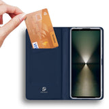Dux Ducis Sony Xperia 1 VII Kotelo Skin Pro Series Sininen