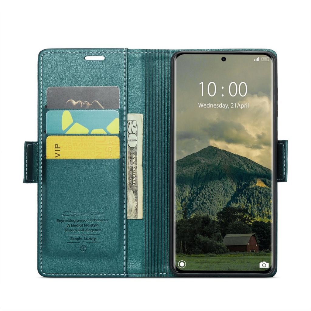 CaseMe Xiaomi Redmi Note 14 Pro 5G/14 Pro Plus 5G Kotelo 023 Series Vihreä
