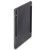 Hama Samsung Galaxy Tab S10 FE Plus -kotelo, taitettava, läpinäkyvä, musta