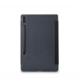 Hama Samsung Galaxy Tab S10 FE Plus -kotelo, taitettava, läpinäkyvä, musta