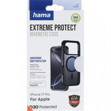 Hama iPhone 17 Pro -suojakuori Extreme Protect MagSafe musta