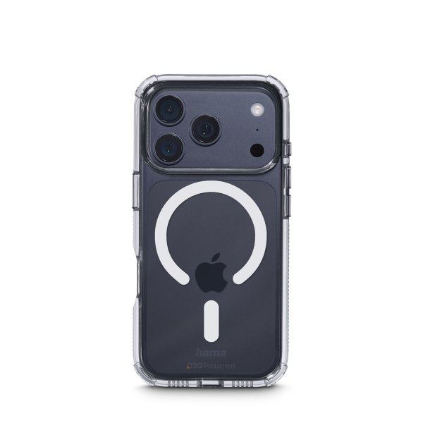 Hama iPhone 17 Pro Max Extreme Protect MagSafe Läpinäkyvä Kuori
