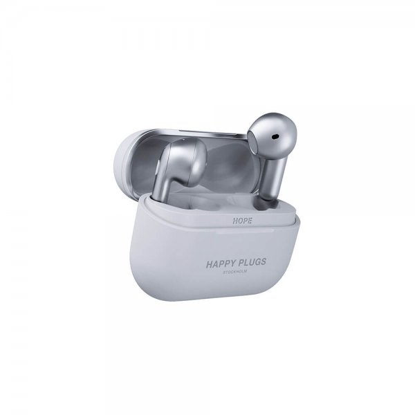 Happy Plugs Hope TWS Silver