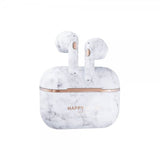 Happy Plugs Hope TWS White Marble