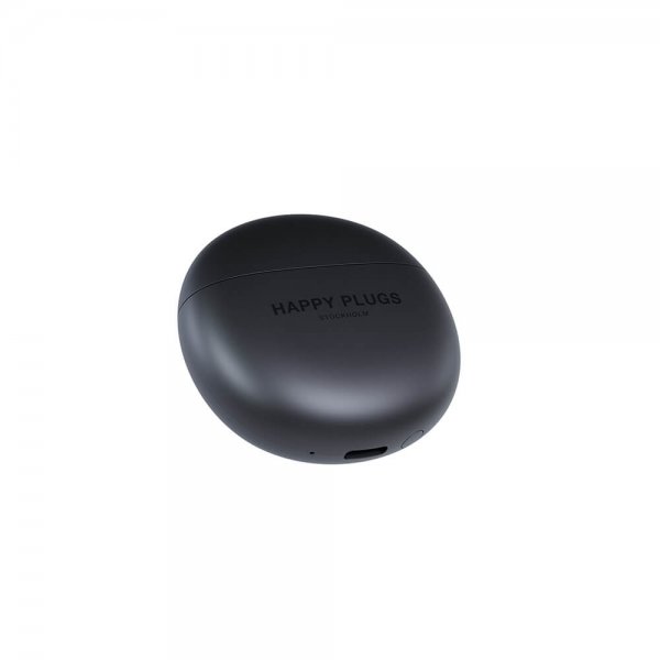 Happy Plugs Joy Lite In-Ear TWS-kuulokkeet, musta
