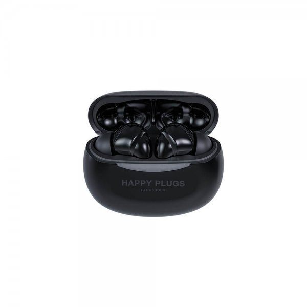Happy Plugs Joy Pro In-Ear ANC -kuulokkeet, musta