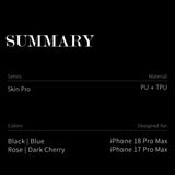 Dux Ducis iPhone 17 Pro Max/iPhone 18 Pro Max Kotelo Skin Pro Series Punainen
