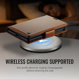 CaseMe iPhone Duo Kotelo 023 Series Ruskea