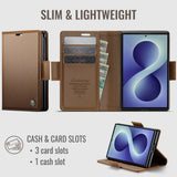CaseMe Samsung Galaxy Z Fold 8 Kotelo 023 Series Ruskea