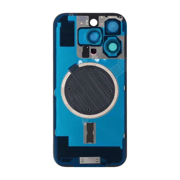 iPhone 16 Pro Takalasi Magneetilla ja Kameran Linssillä - Hiekanvärinen Titaani