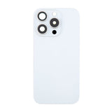 iPhone 16 Pro Max Takalasi Magneetilla ja Kameran Linssillä - Valkoinen Titaani