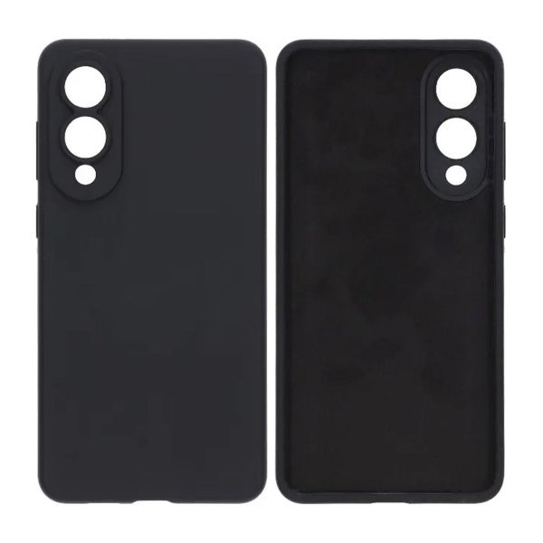 Samsung Galaxy S25 Edge Silikonikuori Musta