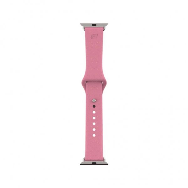 Apple Watch 38/40/41/42mm ranneke viininpunainen ympäristöystävällinen Cassis