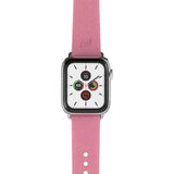 Apple Watch 38/40/41/42mm ranneke viininpunainen ympäristöystävällinen Cassis
