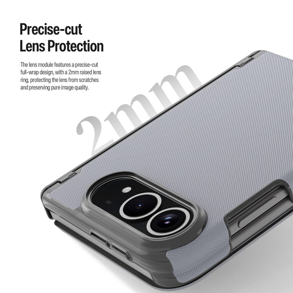 Dux Ducis iPhone Duo Kotelo Fort Series Harmaa