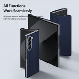 Dux Ducis Samsung Galaxy Z Fold 7 Kotelo Bril Series Sininen