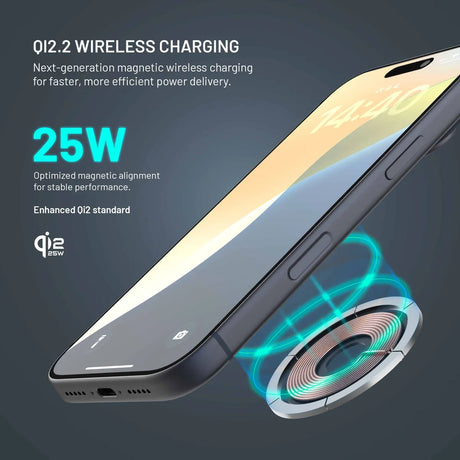 Fixed Langaton laturi Samsung MagPowerstation Alu 25W Qi 2.2