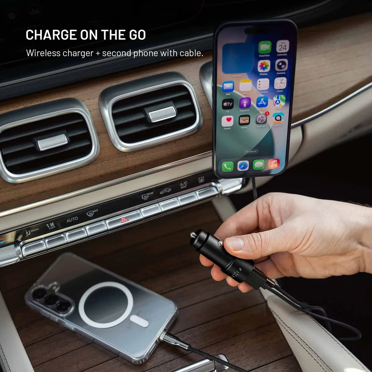 Fixed Autolaturi PD 63W USB-A/USB-C
