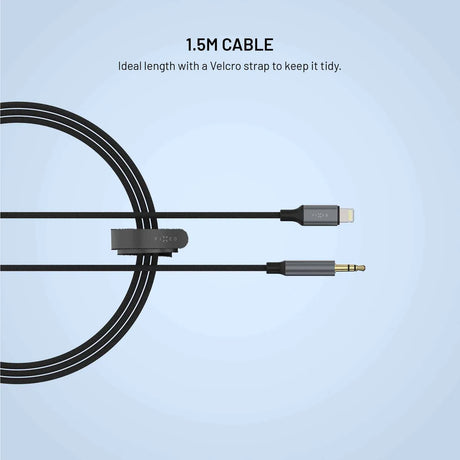 Fixed Äänökaapeli Link Premium Lightning - 3.5mm 1.5m