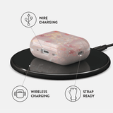 Burga AirPods Pro 2 -kuoret, Golden Coral -design