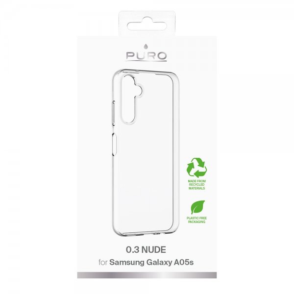 Puro Samsung Galaxy A05s -kuori, läpinäkyvä