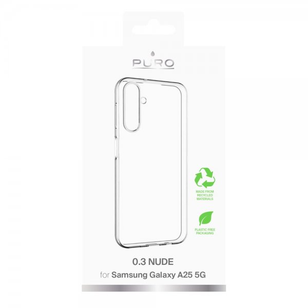 Puro Samsung Galaxy A25 Kuori Nude Läpinäkyvä