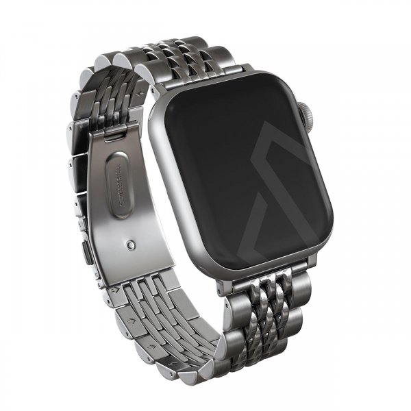 Burga Apple Watch 38/40/41/42mm Metalliranneke Hopea