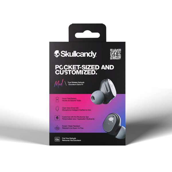 Skullcandy MOD True Wireless -kuulokkeet, musta