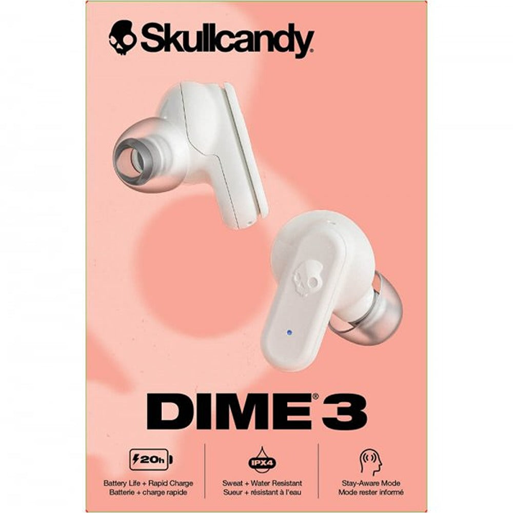 Skullcandy Dime 3 True Wireless Bone -kuulokkeet