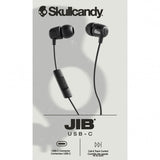 Skullcandy Johdolliset JIB USB-C True Black -kuulokkeet