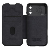 Nillkin iPhone 17 Pro/iPhone 18 Pro Kotelo Qin Pro Musta