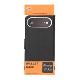 iPhone Air -kotelo telineellä, musta
