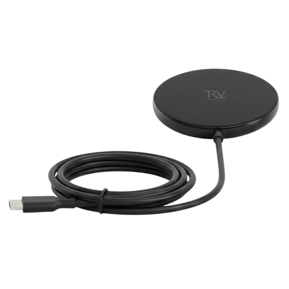Rvelon Langaton MagSafe Laturi telineellä Qi2 15W USB-C Harmaa