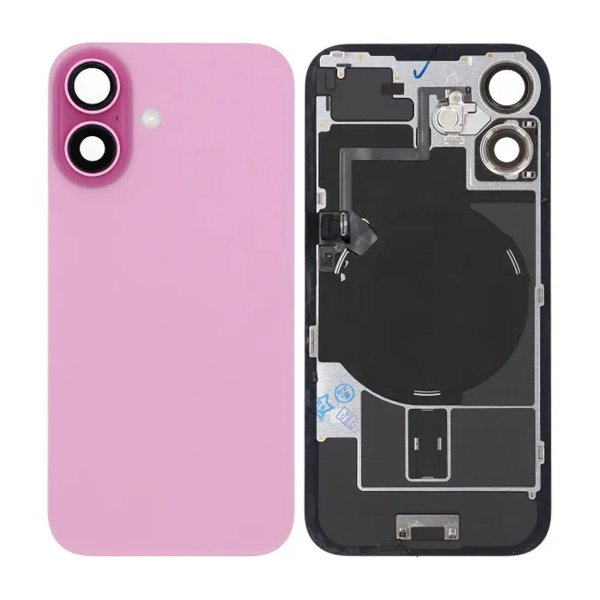 iPhone 16 Takalasi Kokonainen OEM - Violetti