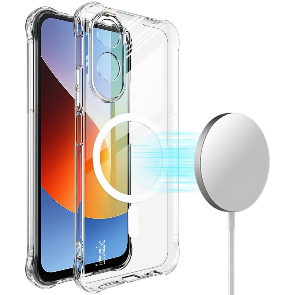Lc.Imeeke Xiaomi Redmi A7 Pro Kotelo Airbag MagSafe Kirkas