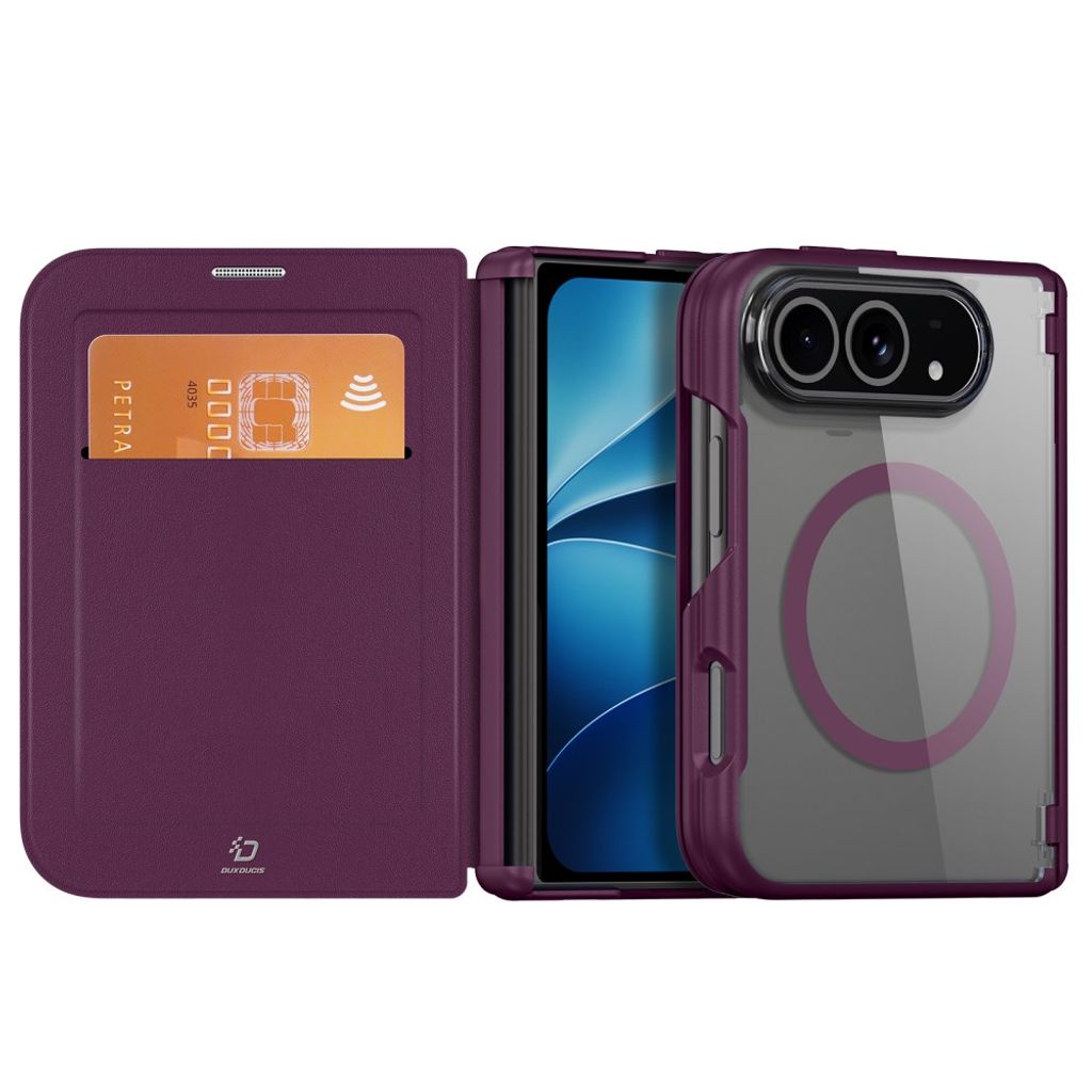 Dux Ducis iPhone Duo Kotelo Skin X Pro Series MagSafe Violetti