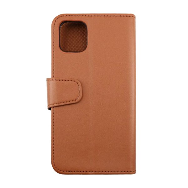 Rvelon iPhone 11 Kotelo 4 Korttipaikkaa Ruskea