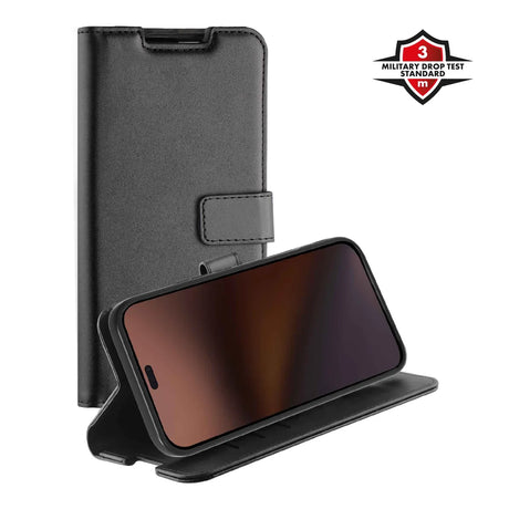 X2O Honor 600 Lite Kotelo Classic Wallet Musta