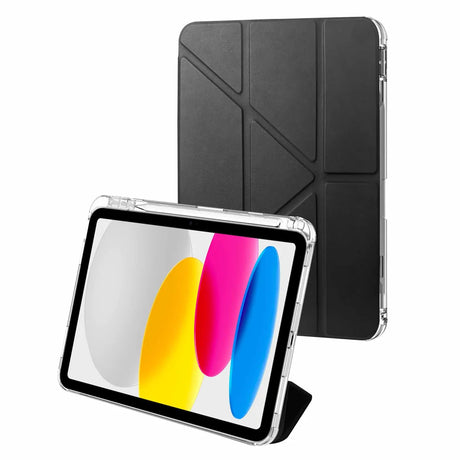 X2O iPad 11 (A16)/iPad 10.9 (gen 10) Kotelo FlexFold Folio Musta